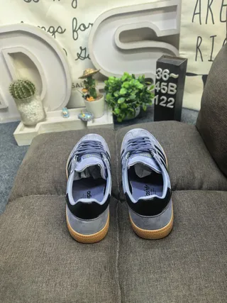 Adidas Samba OG Dusty Blue Suede Lifestyle Sneakers 8