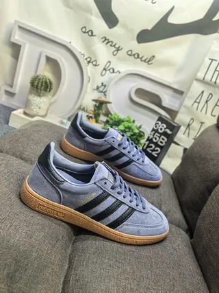 Adidas Samba OG Dusty Blue Suede Lifestyle Sneakers 9