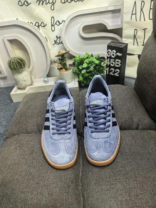 Adidas Samba OG Dusty Blue Suede Lifestyle Sneakers 10