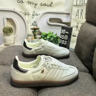 Adidas Samba OG Off-White and Black Lifestyle Sneakers