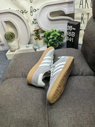 Adidas Samba OG White Gray Gum Lifestyle Sneakers 6