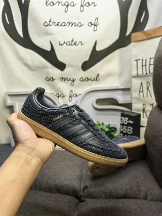Adidas Samba OG White Gray Gum Lifestyle Sneakers 15