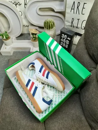 Adidas Samba OG White Navy Red Lifestyle Sneakers 3