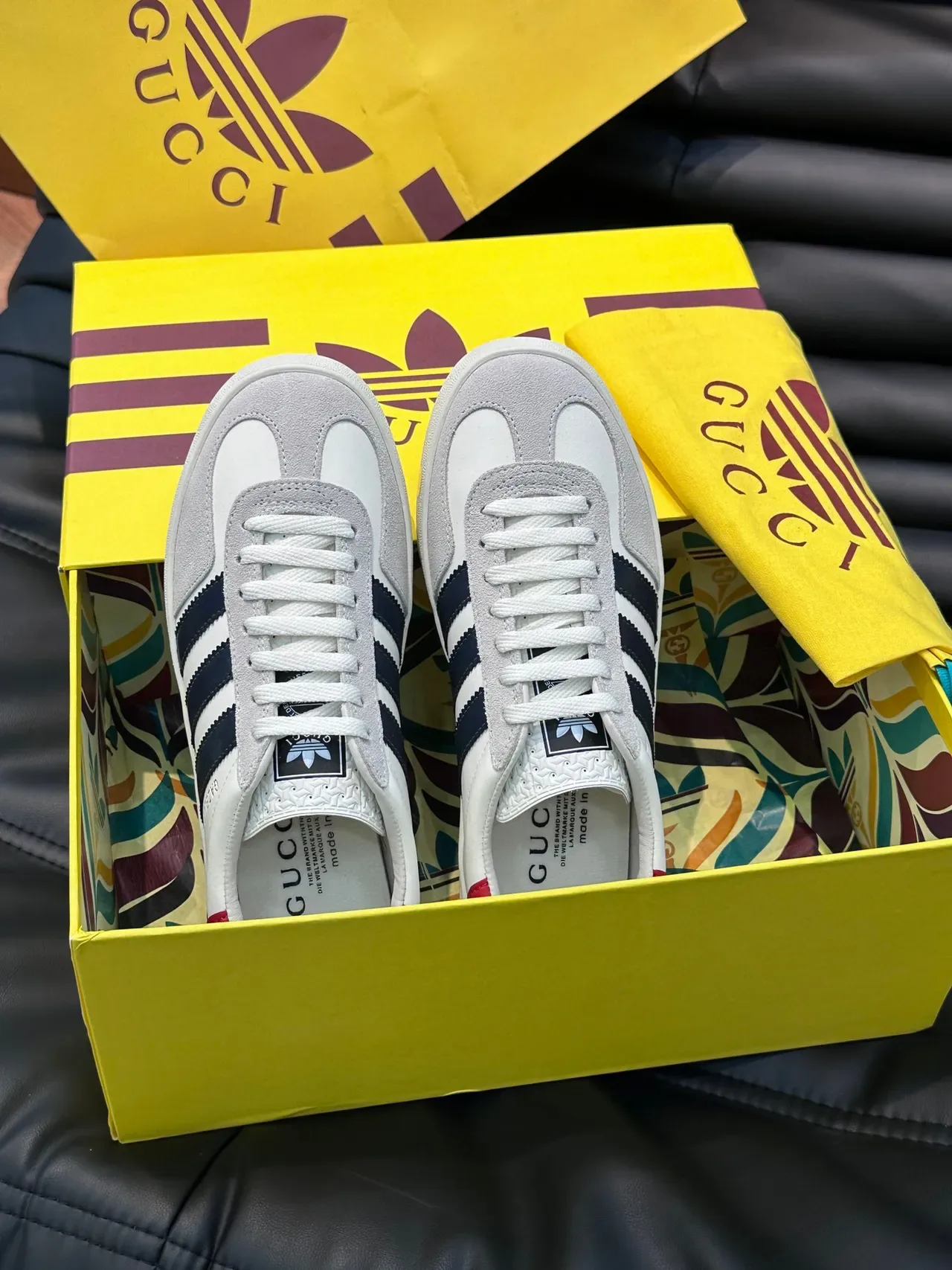 Adidas Samba OG White Navy Red Lifestyle Sneakers 6