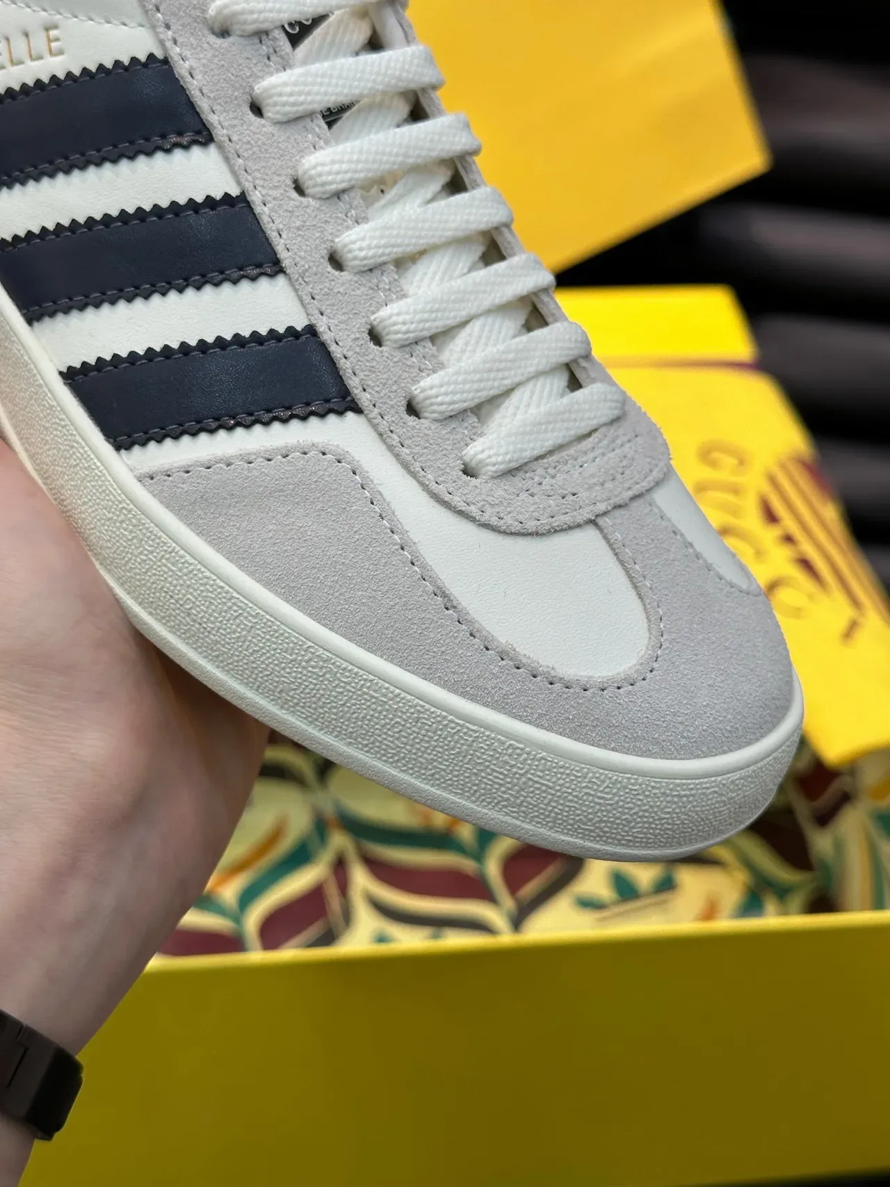 Adidas Samba OG White Navy Red Lifestyle Sneakers 7