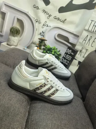 Adidas Samba Pale Pink Black Lifestyle Sneakers 9