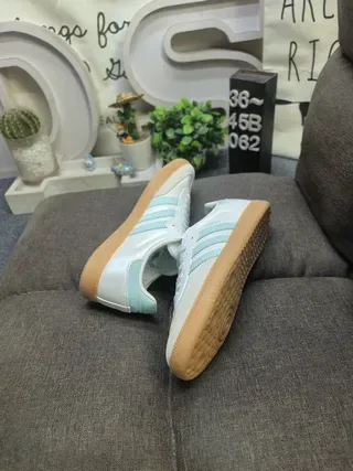 Adidas Samba Pale Pink Black Lifestyle Sneakers 16