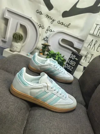 Adidas Samba Pale Pink Black Lifestyle Sneakers 19