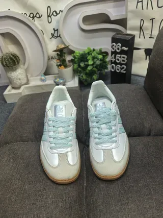 Adidas Samba Pale Pink Black Lifestyle Sneakers 20