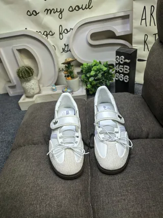 Adidas Samba White and Lavender Lifestyle Sneakers 10