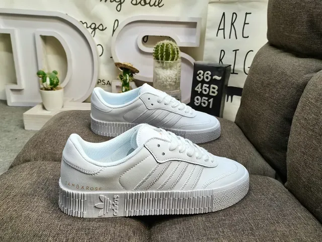 Adidas Samba White Black Brown Lifestyle Sneakers 11