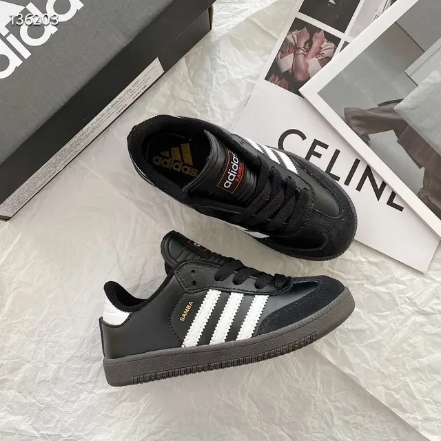 Adidas Samba White Black Gray Lifestyle Sneakers 19