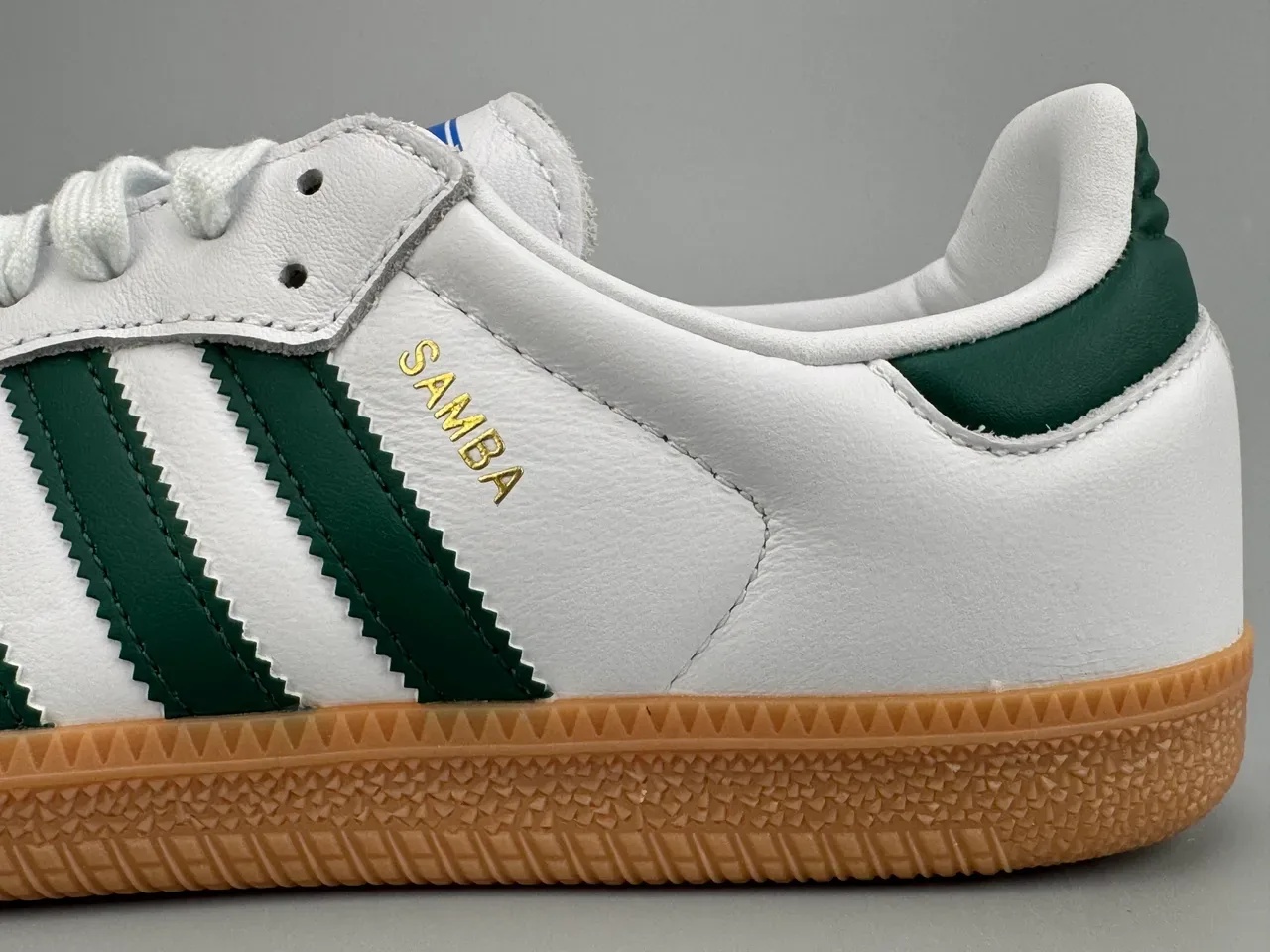Adidas Samba White Green Gum Lifestyle Sneakers 3