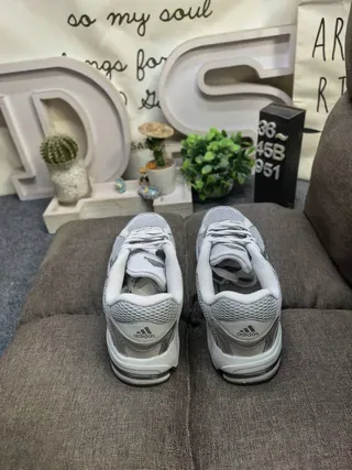 Adidas Silver Metallic Mesh Lifestyle Sneakers 8