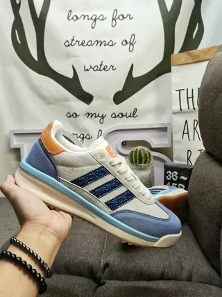 Adidas SL '72 Dark Green and Black Lifestyle Sneakers 15