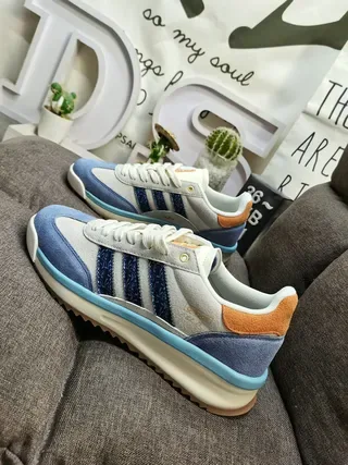 Adidas SL '72 Dark Green and Black Lifestyle Sneakers 17