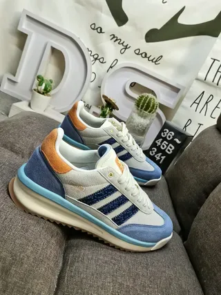 Adidas SL '72 Dark Green and Black Lifestyle Sneakers 19