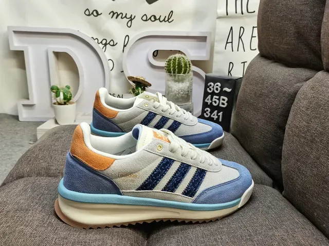 Adidas SL '72 Dark Green and Black Lifestyle Sneakers 21
