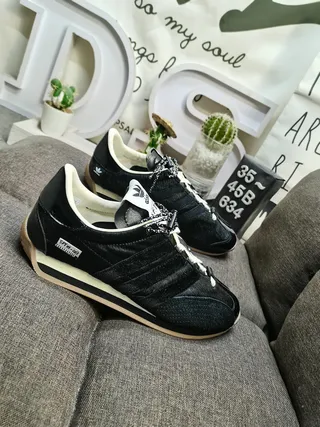 Adidas Spezial Black and Cream Lifestyle Sneakers 9