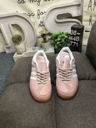 Adidas Spezial Dusty Pink and White Lifestyle Sneakers 10