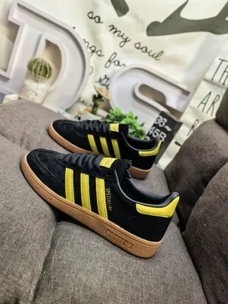 Adidas Spezial Mint Green and Pink Suede Lifestyle Sneakers 7