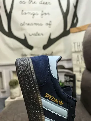 Adidas Spezial Navy Blue and Cream Lifestyle Sneakers 3