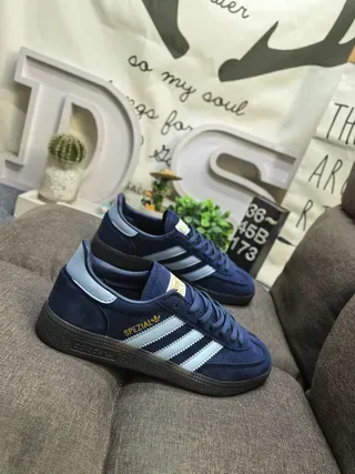 Adidas Spezial Navy Blue and Cream Lifestyle Sneakers 9