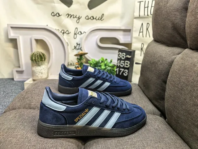 Adidas Spezial Navy Blue and Cream Lifestyle Sneakers 11