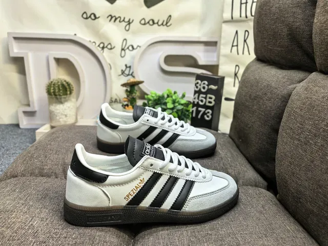 Adidas Spezial Navy Blue and Cream Lifestyle Sneakers 21