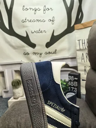 Adidas Spezial Navy Blue and Cream Lifestyle Sneakers 23