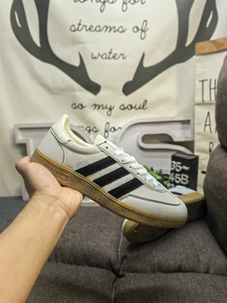 Adidas Spezial Off-White and Black Lifestyle Sneakers 5