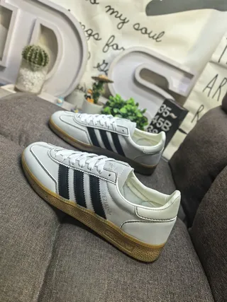 Adidas Spezial Off-White and Black Lifestyle Sneakers 7