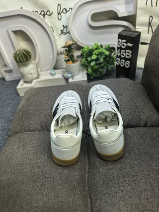 Adidas Spezial Off-White and Black Lifestyle Sneakers 8