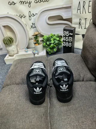 Adidas Superstar Black and Silver Metallic Lifestyle Sneakers 8
