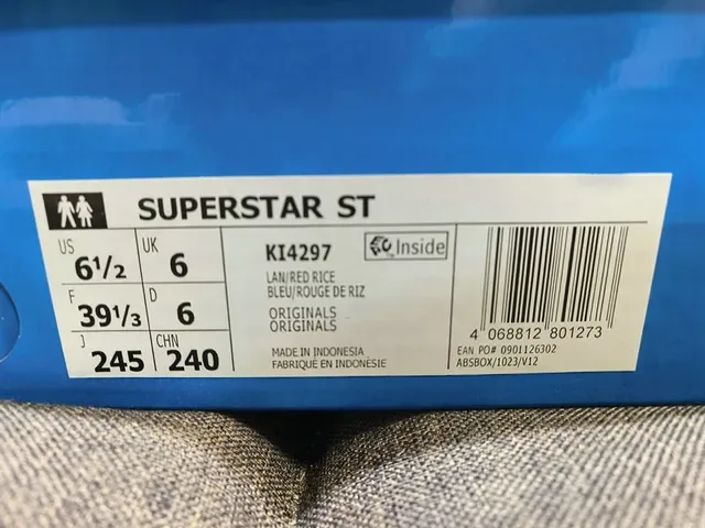 Adidas Superstar Corduroy Blue Maroon Lifestyle Sneakers 2