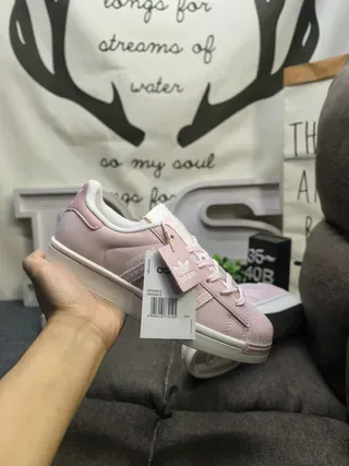 Adidas Superstar Dusty Pink Lifestyle Sneakers 5
