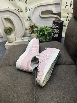 Adidas Superstar Dusty Pink Lifestyle Sneakers 6