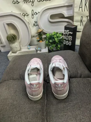 Adidas Superstar Dusty Pink Lifestyle Sneakers 8