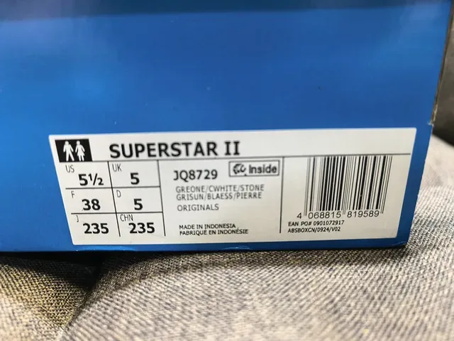 Adidas Superstar Gray Blue Shell-Toe Perforated Cap Lifestyle Sneakers 2