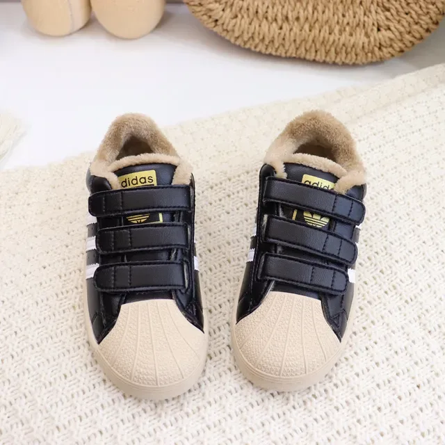 Adidas Superstar Kids Velcro Strap Lifestyle Sneakers 8