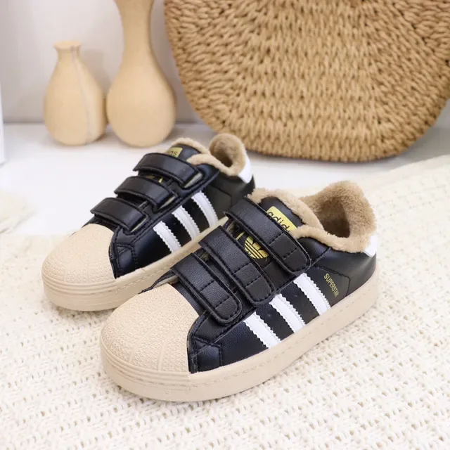 Adidas Superstar Kids Velcro Strap Lifestyle Sneakers 9