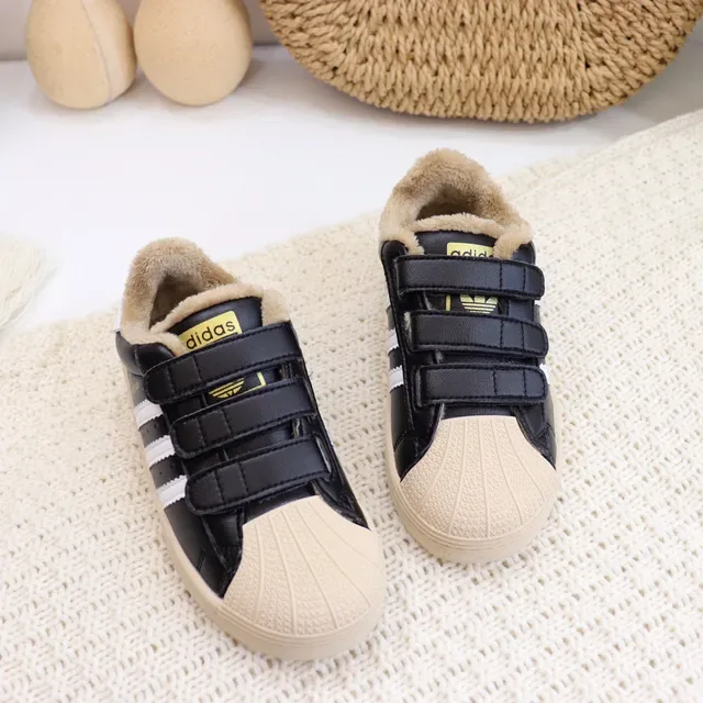 Adidas Superstar Kids Velcro Strap Lifestyle Sneakers 11