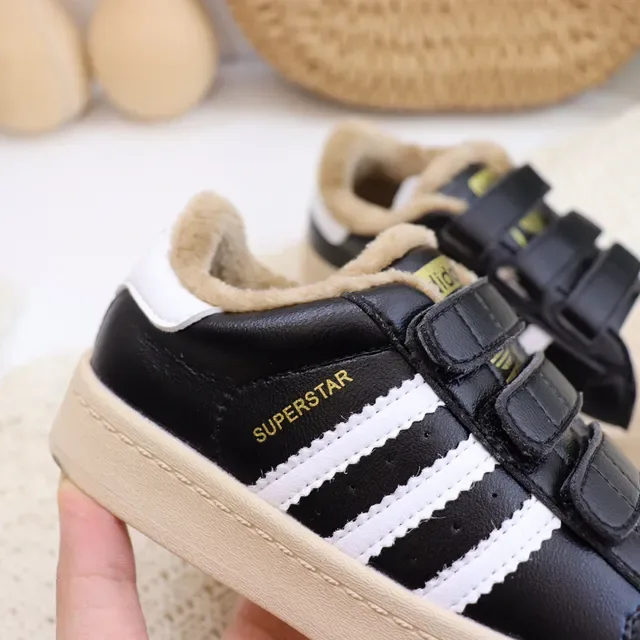 Adidas Superstar Kids Velcro Strap Lifestyle Sneakers 13