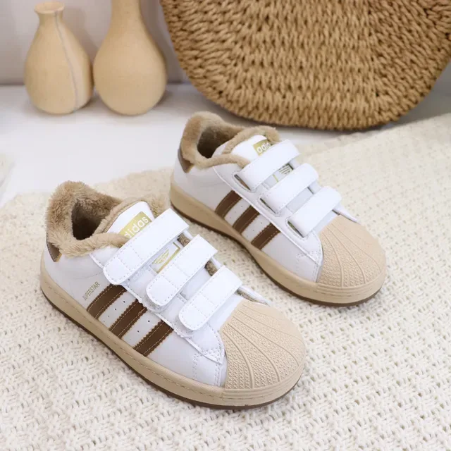 Adidas Superstar Kids Velcro Strap Lifestyle Sneakers 16