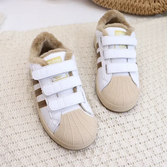Adidas Superstar Kids Velcro Strap Lifestyle Sneakers 17