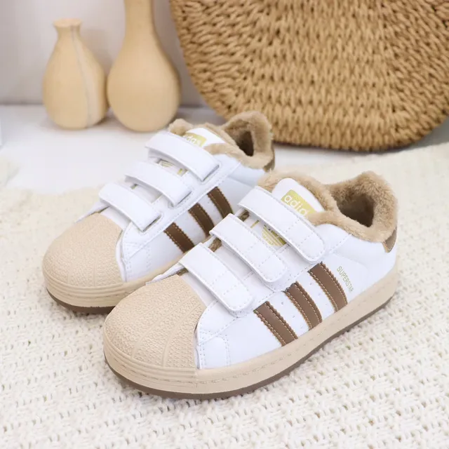 Adidas Superstar Kids Velcro Strap Lifestyle Sneakers 18