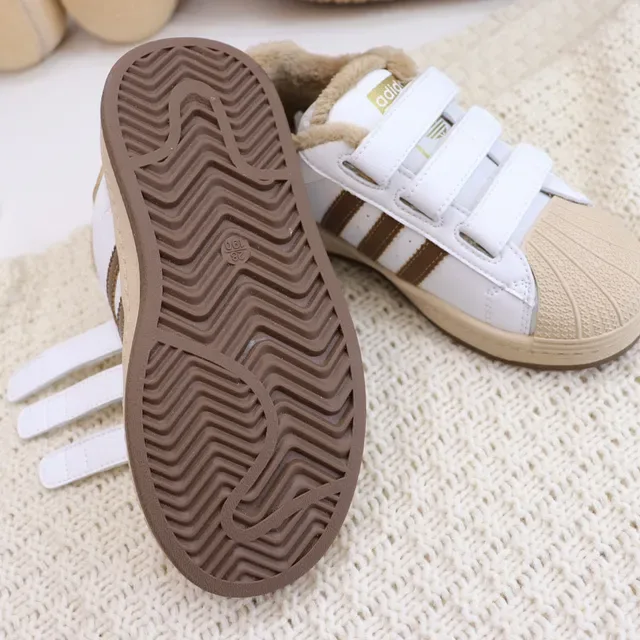 Adidas Superstar Kids Velcro Strap Lifestyle Sneakers 22