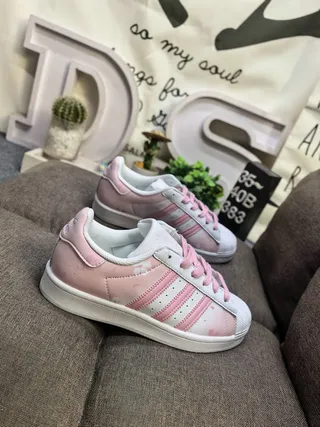 Adidas Superstar Monochrome Tan Lifestyle Sneakers 19