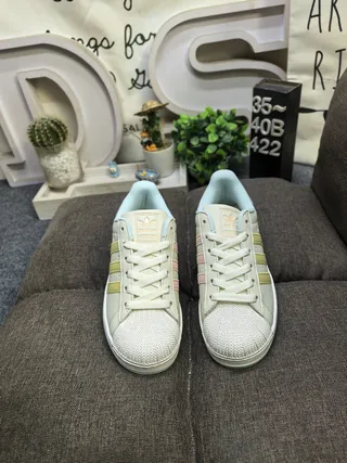 Adidas Superstar Pastel Multicolor Lifestyle Sneakers 10