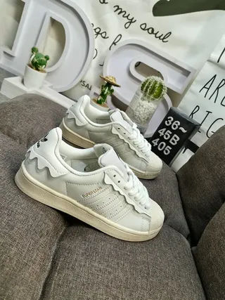 Adidas Superstar Pastel Pink Shell-Toe Lifestyle Sneakers 9